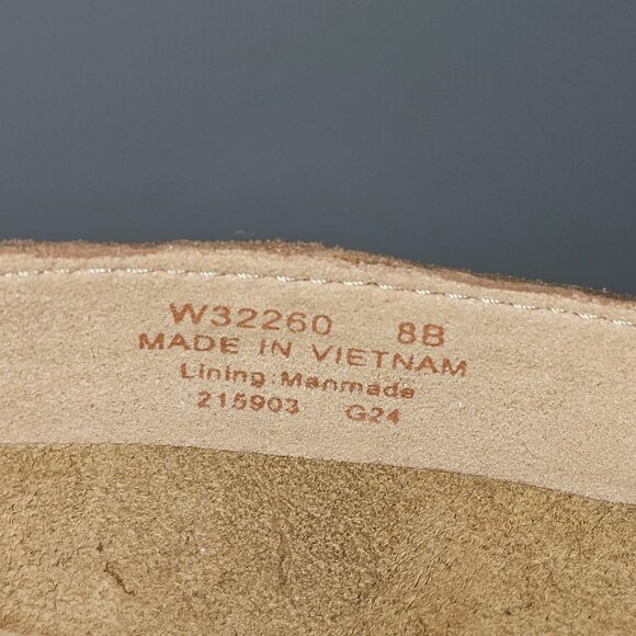 NEW Cole Haan Naia Ankle Bootie Womens 8 Golden Toffee Suede Western Cowgirl - Picture 13 of 14